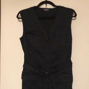 Kenneth Cole Reaction button down belted dress